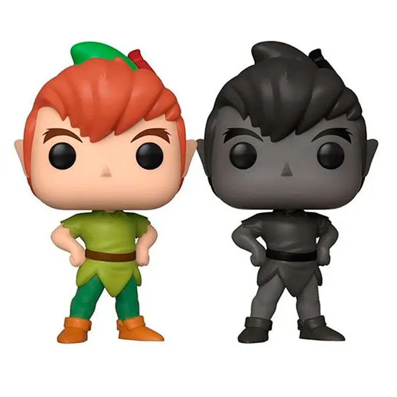 Disney Peter Pan POP! Figurine Vinyl 2-Pack Peter Pan cu Umbră 9 cm poza produsului