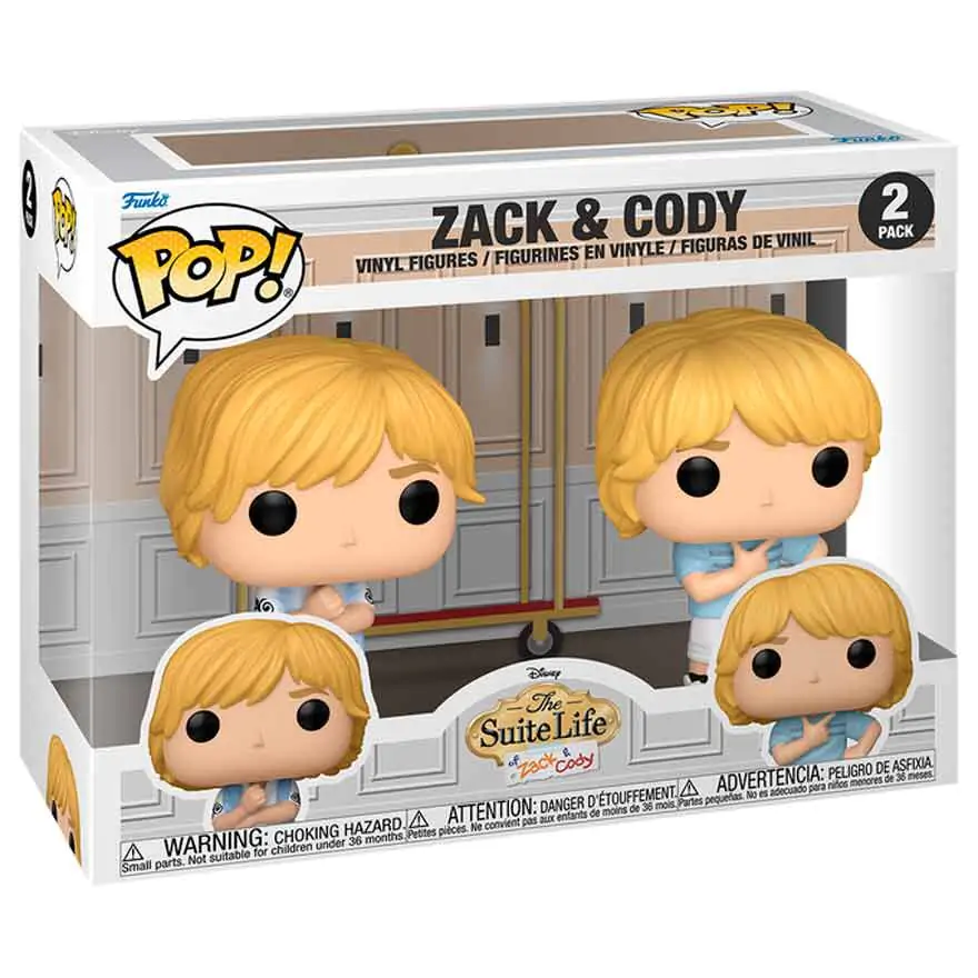 Funko POP pachet 2 figurine Disney The Suite Life of Zack & Cody poza produsului