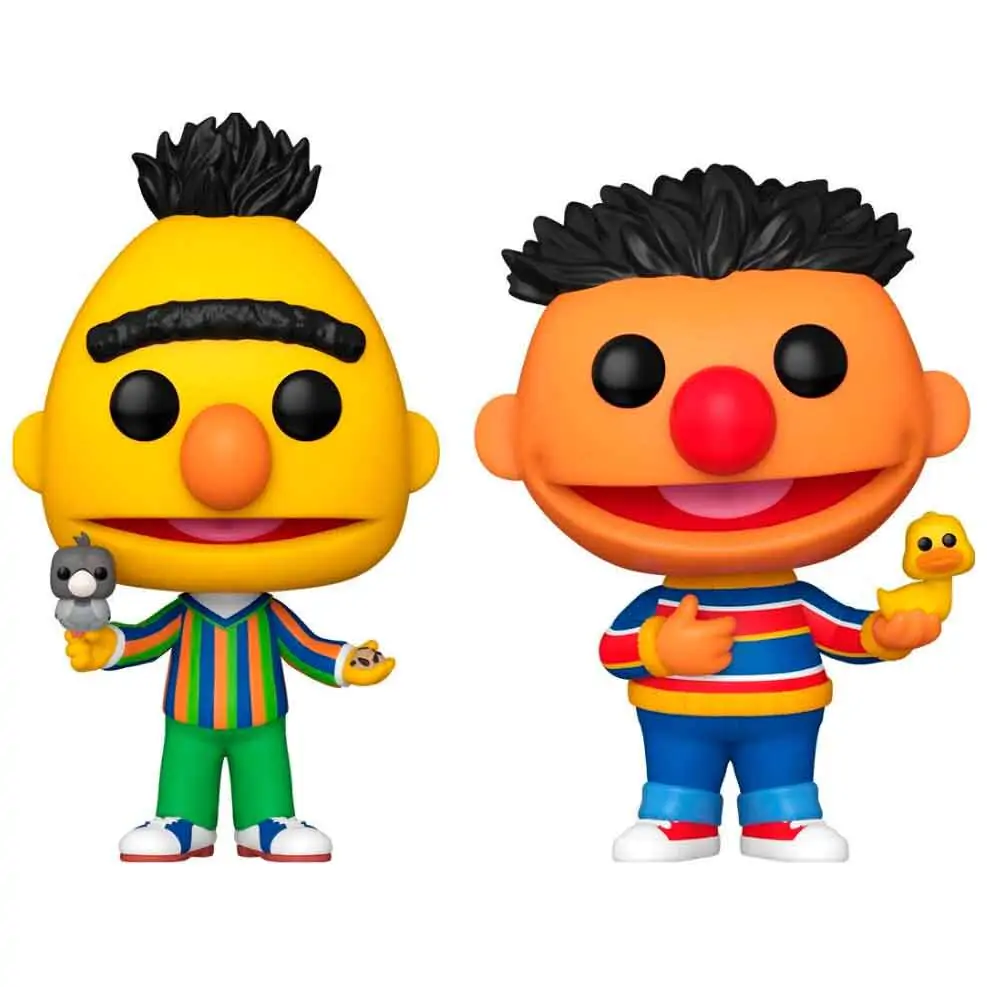 Funko POP Pachet 2 figurine Sesame Street Bert & Bernie Exclusive poza produsului