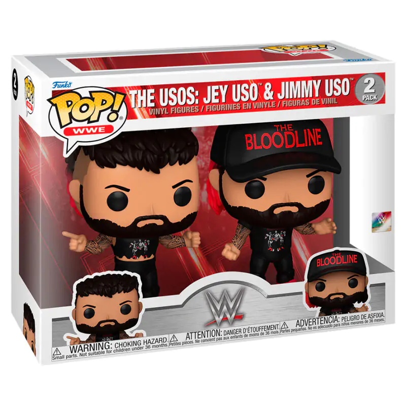 POP pachet 2 figurine WWE Jey Uso & Jimmy Uso poza produsului