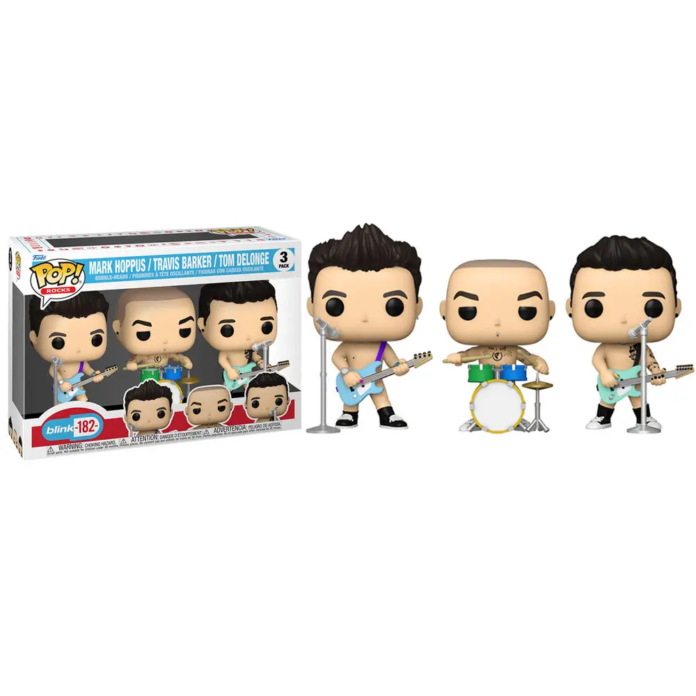 Blink 182 POP! Figurină Vinyl Rocks 3-Pack 4 cm poza produsului