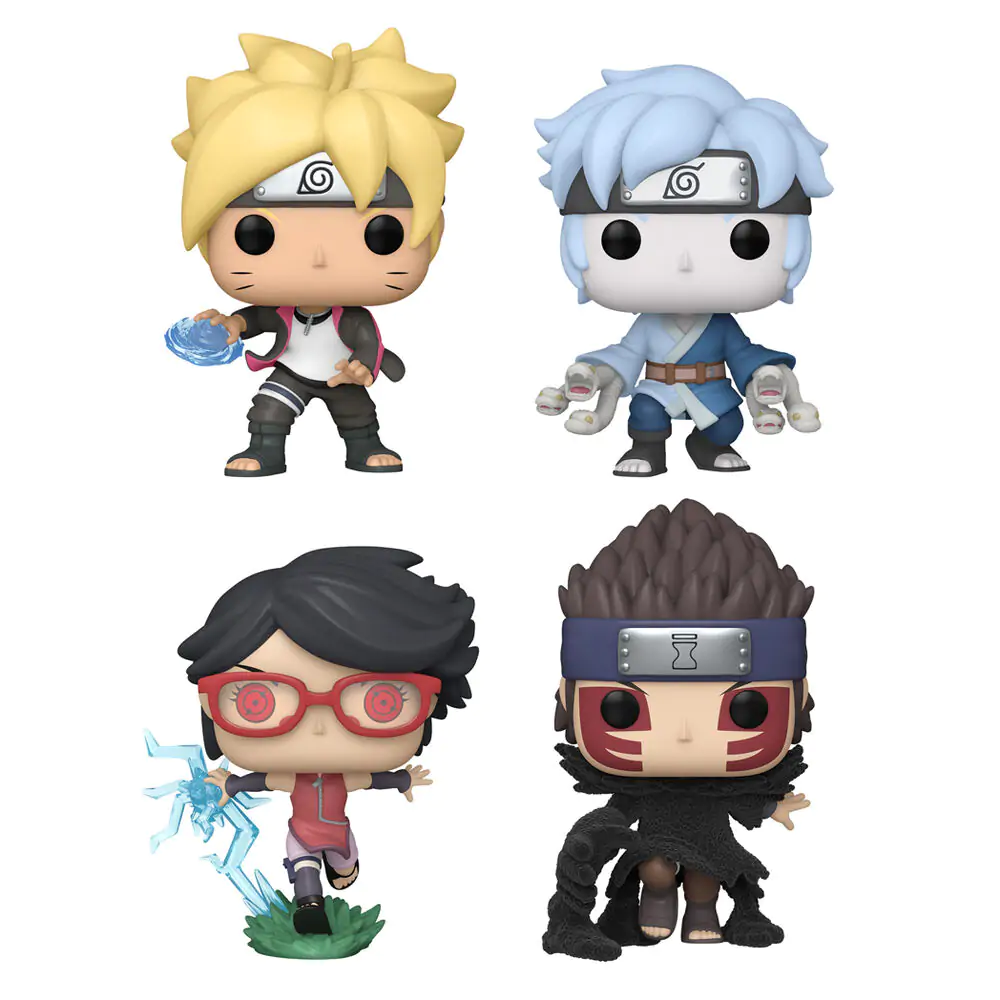 Funko POP pachet 4 figurine Boruto Exclusive poza produsului