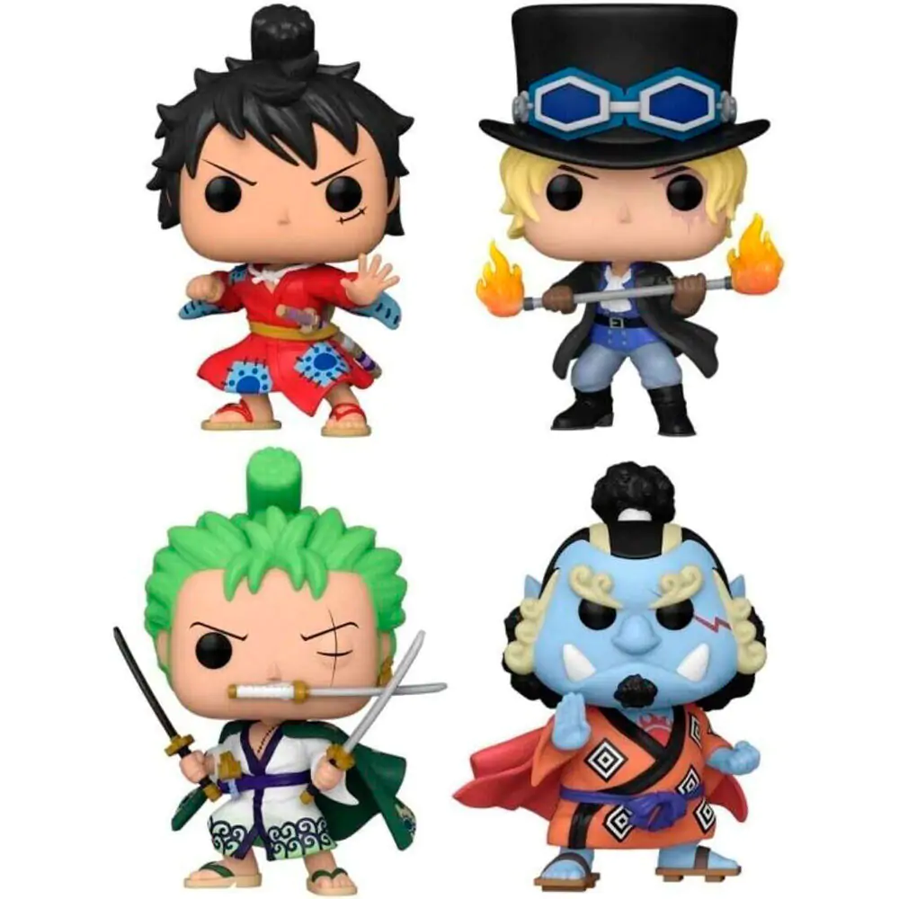 Funko POP pachet 4 figurine One Piece Exclusive poza produsului