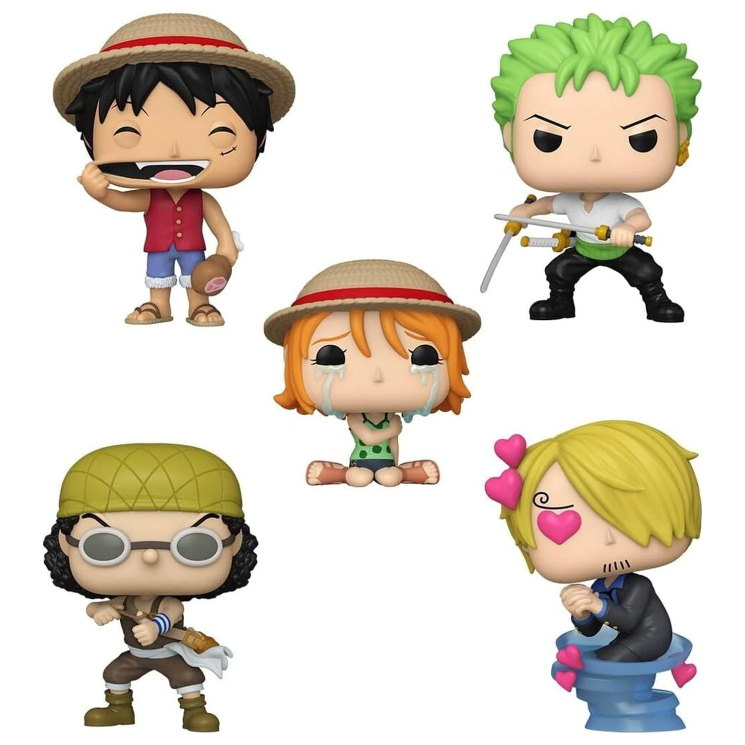Funko POP pachet 5 figurine Animation One Piece poza produsului