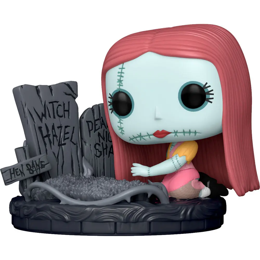 Nightmare before Christmas 30th POP! Disney figurină Vinyl Sally cu piatră funerară 9 cm poza produsului