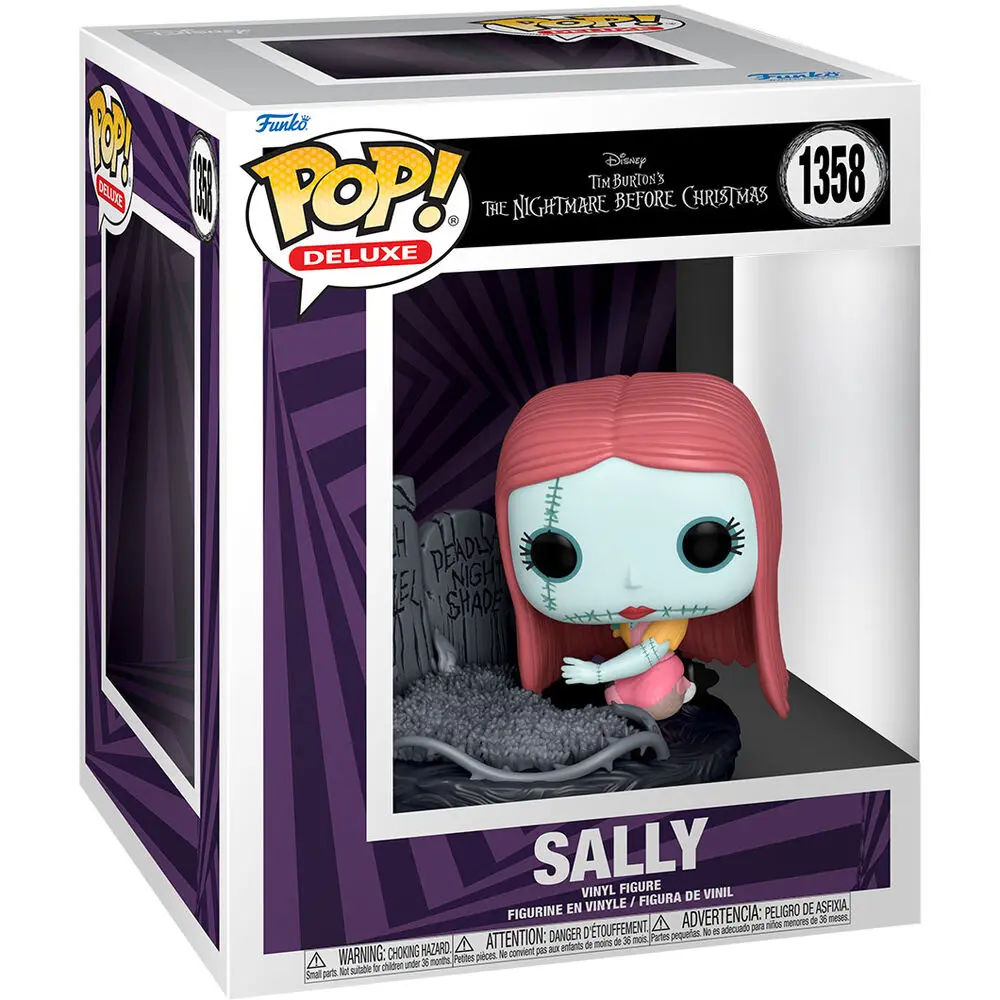 Nightmare before Christmas 30th POP! Disney figurină Vinyl Sally cu piatră funerară 9 cm poza produsului