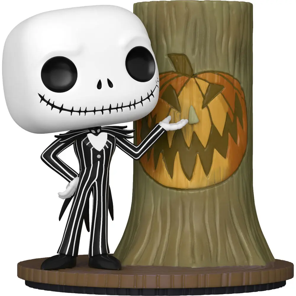 Nightmare before Christmas 30th POP! Deluxe Figurina Vinil Jack w/H.Town Door 9 cm poza produsului