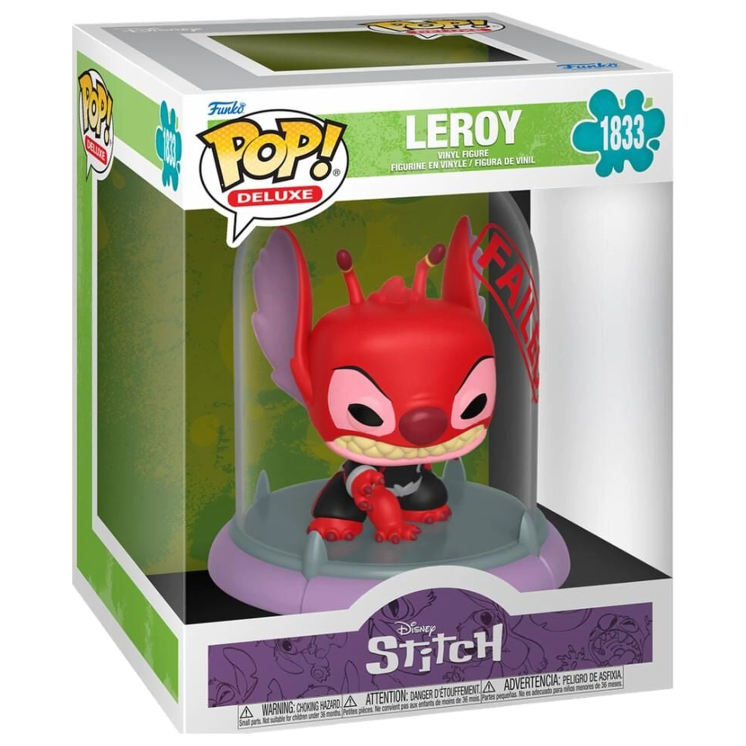Funko POP Deluxe figura Disney Stitch Experiments Leroy poza produsului