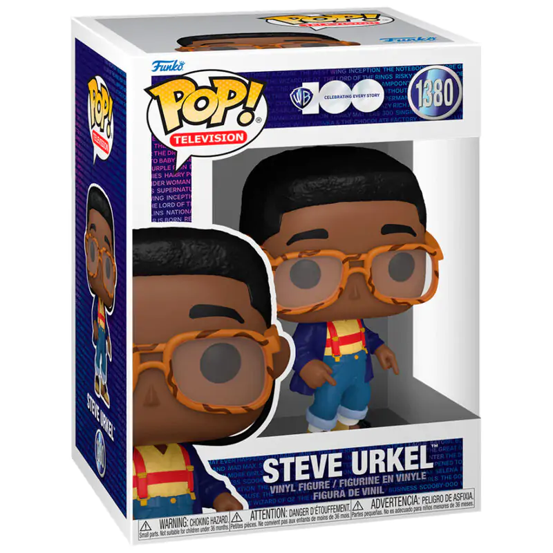 Figurină POP 100th Warner Bros Family Matters Steve Urkel poza produsului