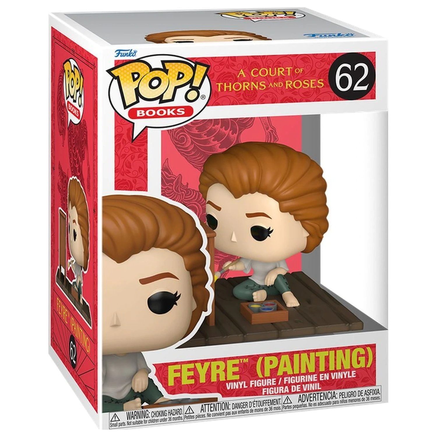 Figurina Funko POP Premium A Court of Thorns and Roses Feyre Painting poza produsului