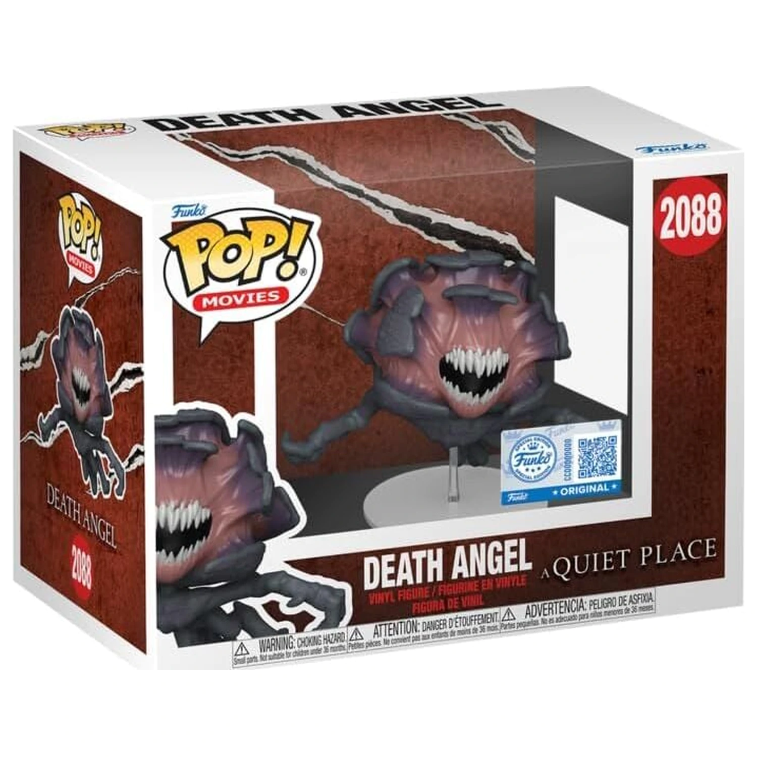 Figura Funko POP Premium A Quiet Place Death Angel Exclusiv poza produsului