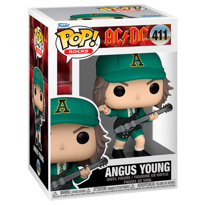 Figurină Funko POP AC/DC Angus Young Verde poza produsului