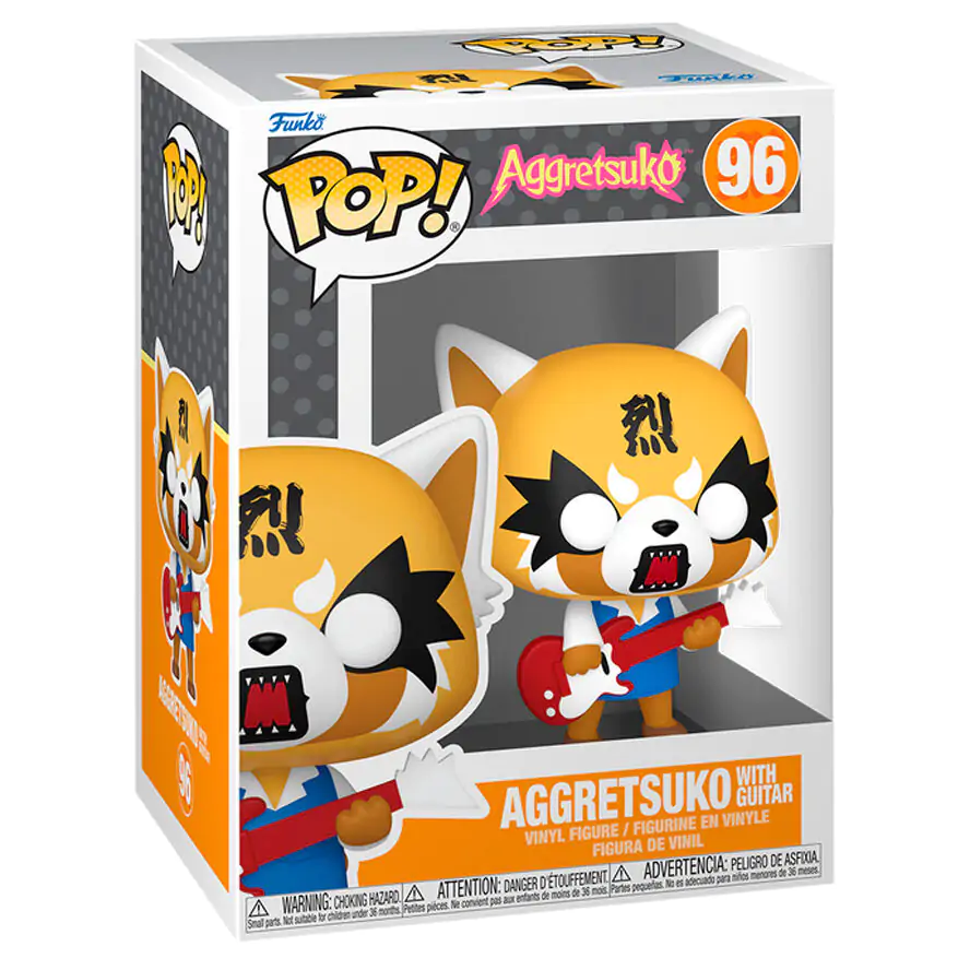 Figurină Funko POP Aggretsuko - Aggretsuko cu Chitară poza produsului