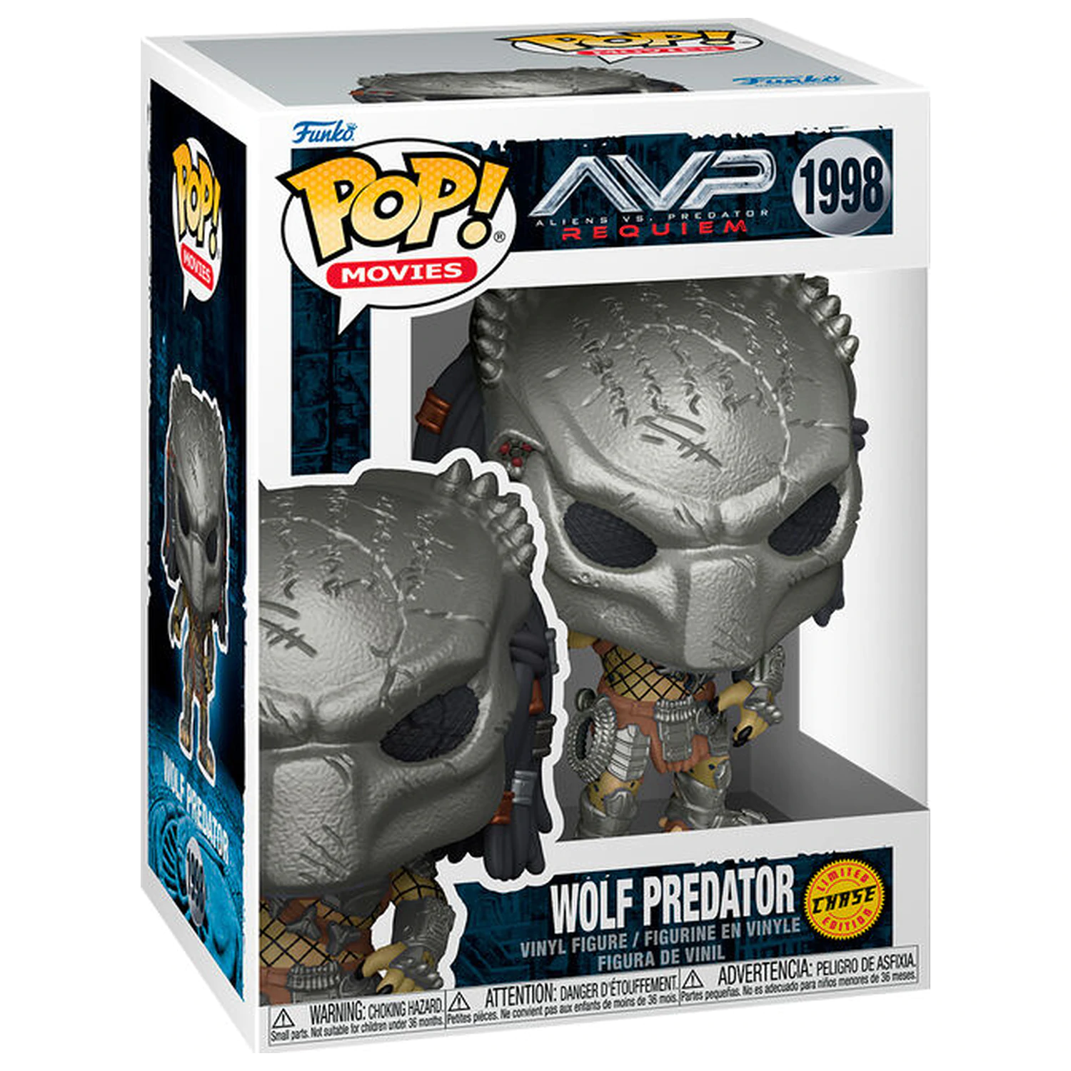 Funko POP figurina Alien vs Predator Requiem Wolf Predator Chase poza produsului