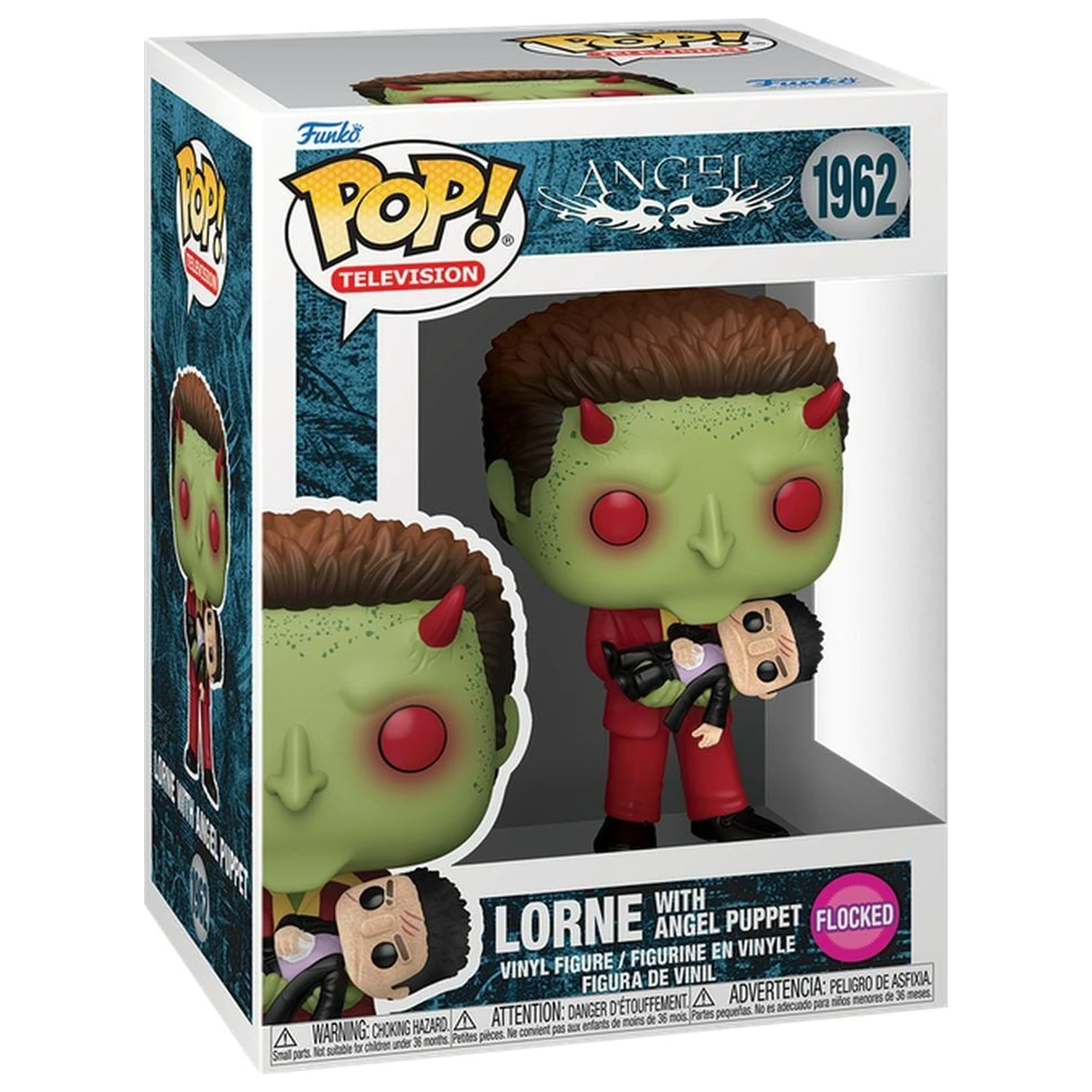 Figura Funko POP Angel Lorne cu Angel Puppet poza produsului