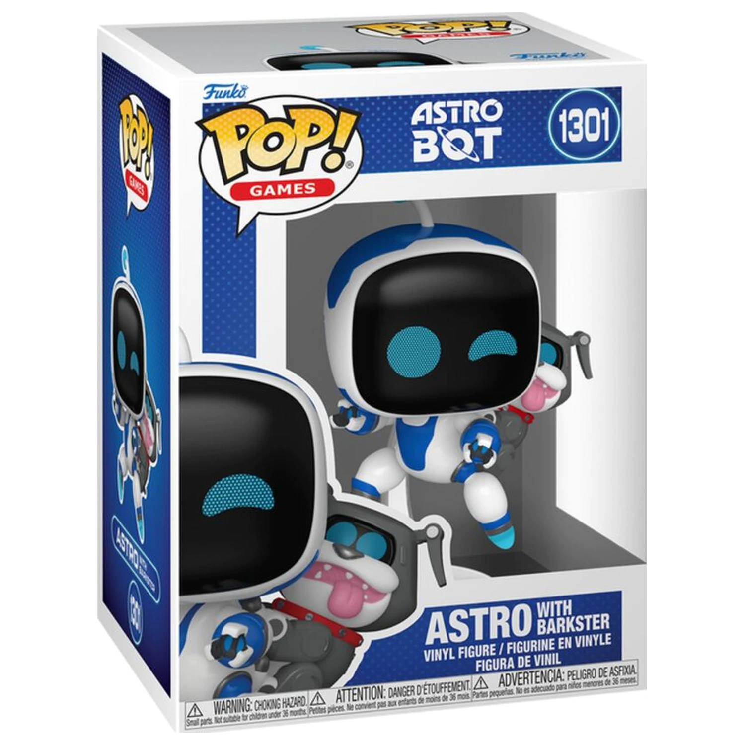Figurină Funko POP Astro Bot Astro cu Barkster poza produsului