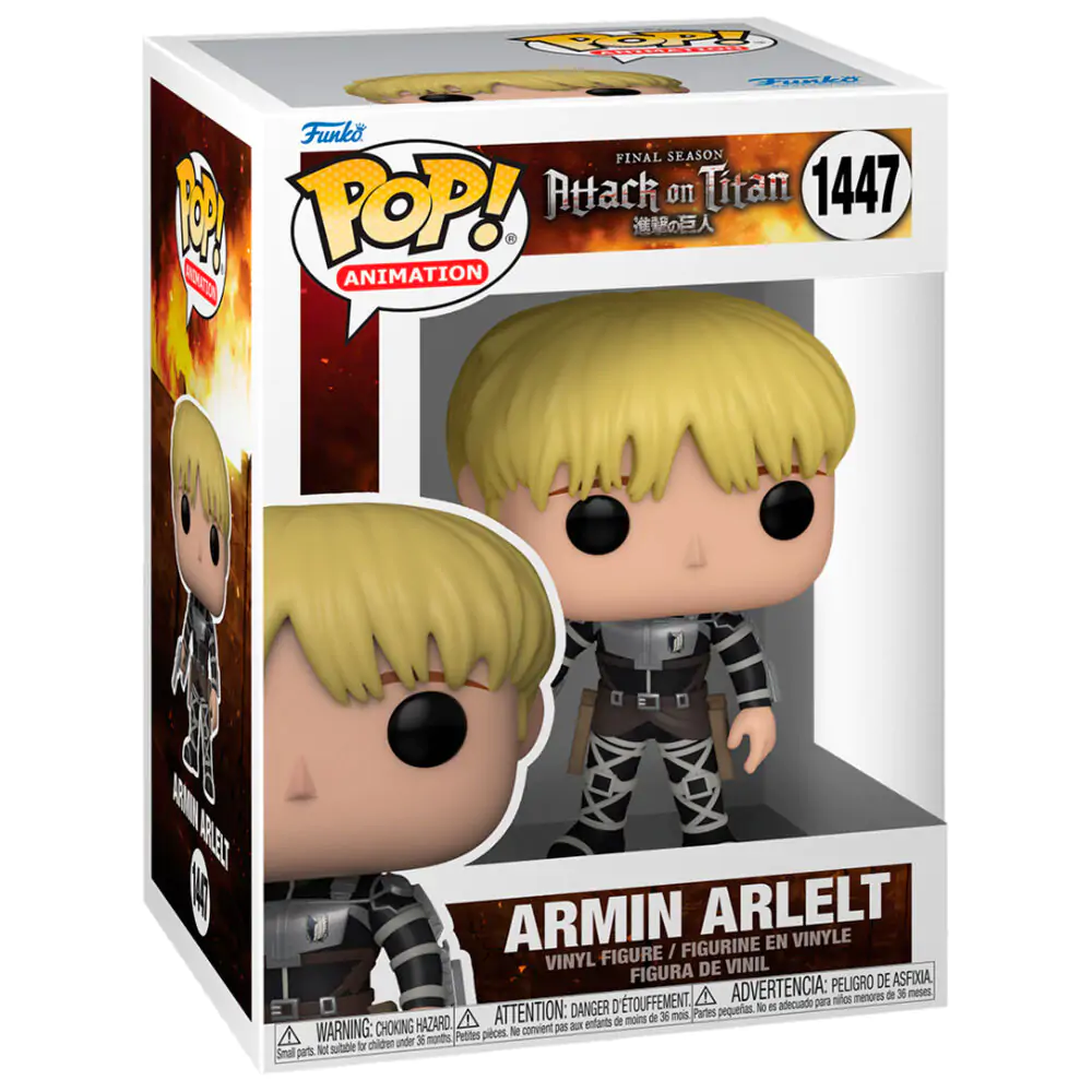 figurina POP Attack on Titan Armin Arlelt poza produsului