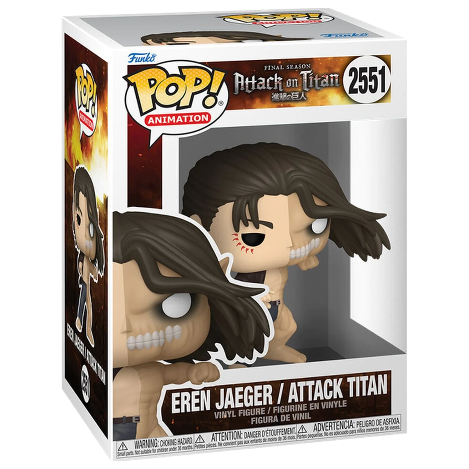 figurina Funko POP Attack on Titan Eren Jaeger / Attack Titan poza produsului