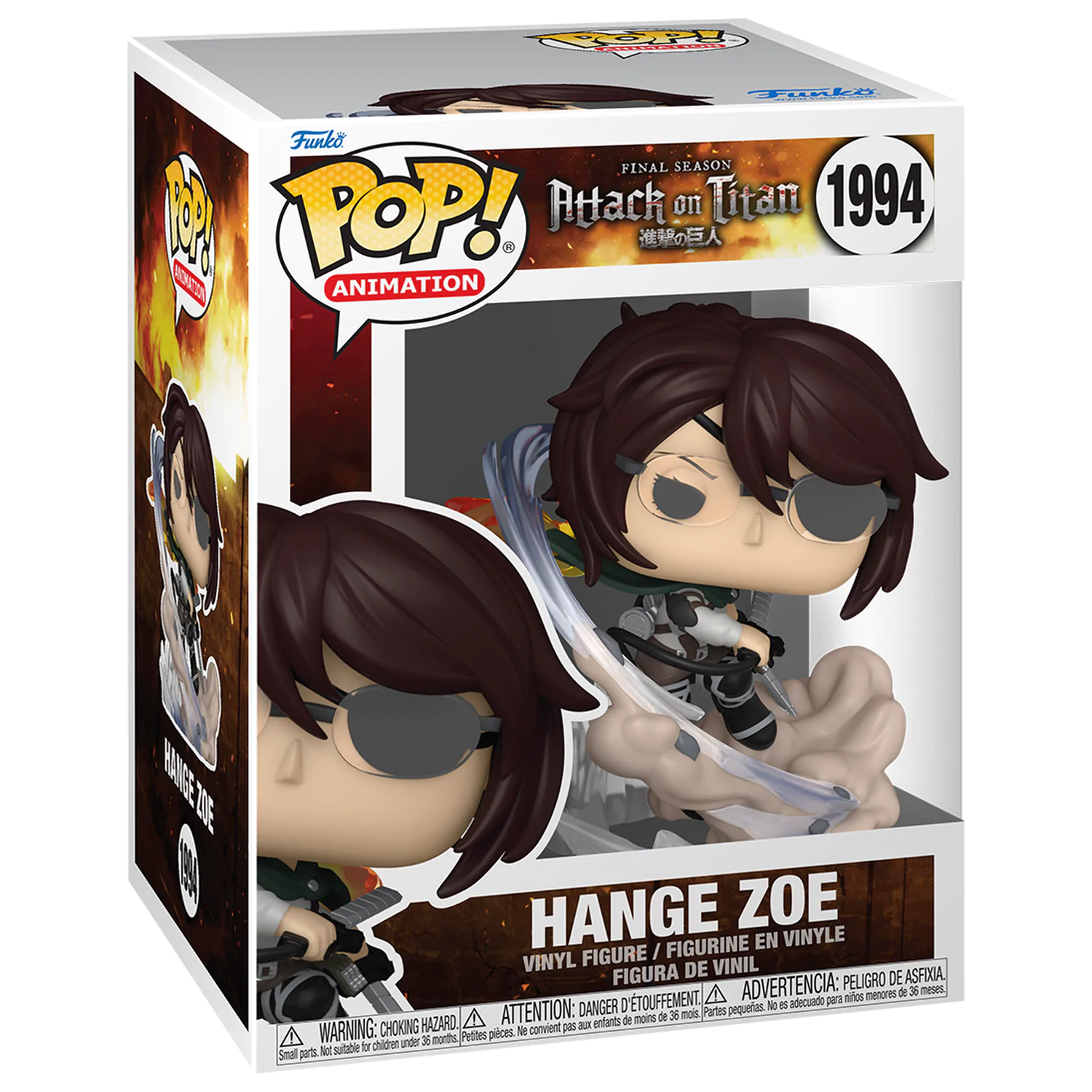 Figurină Funko POP Attack on Titan Hange Zoe poza produsului