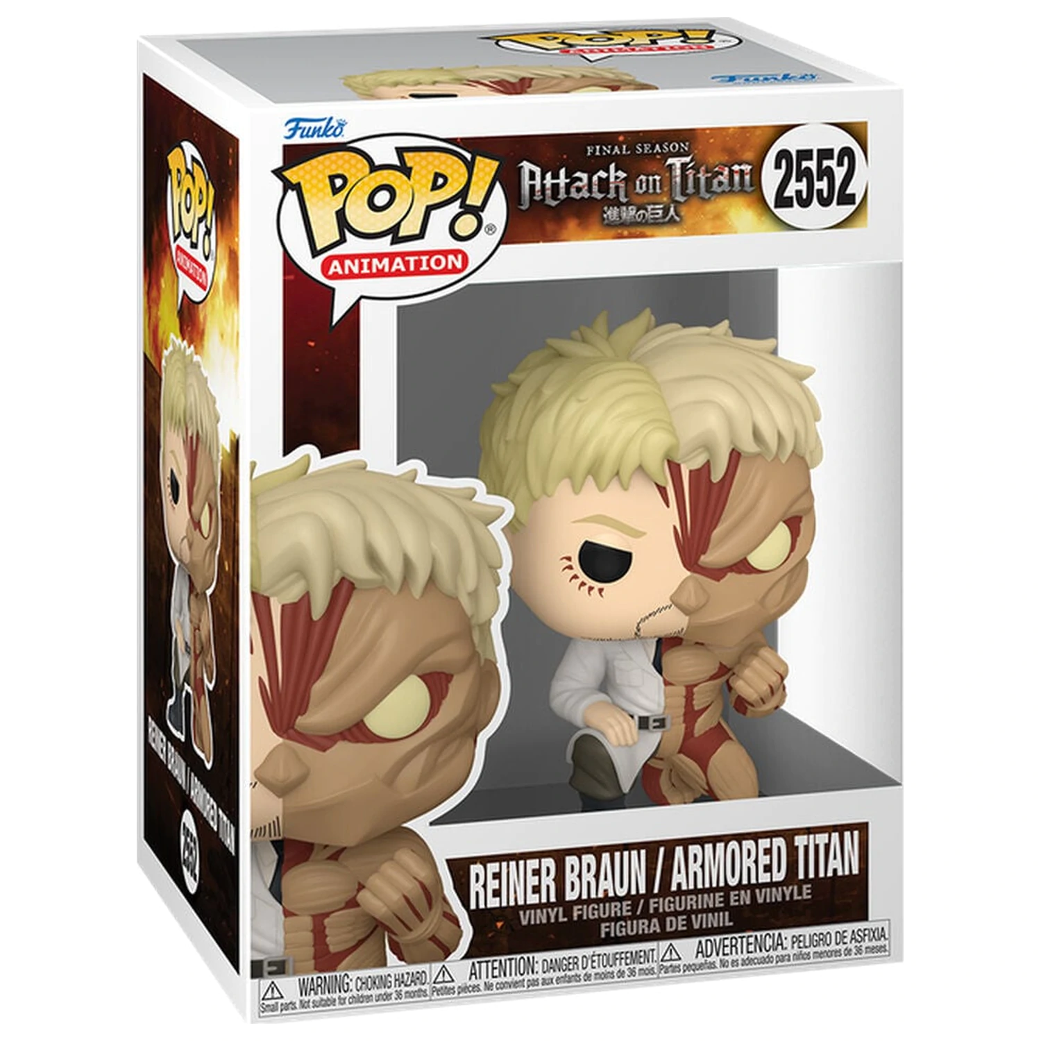 Figurina Funko POP Attack on Titan Reiner Braun / Armored Titan poza produsului