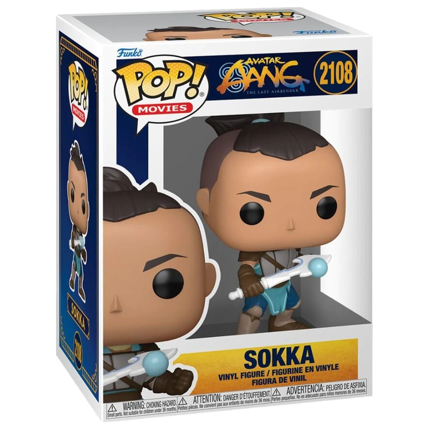Figurina Funko POP Avatar The Last Airbender Sokka poza produsului