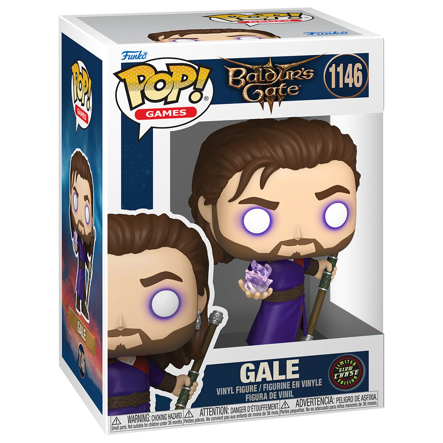 Funko POP figura Baldur's Gate Gale Chase poza produsului