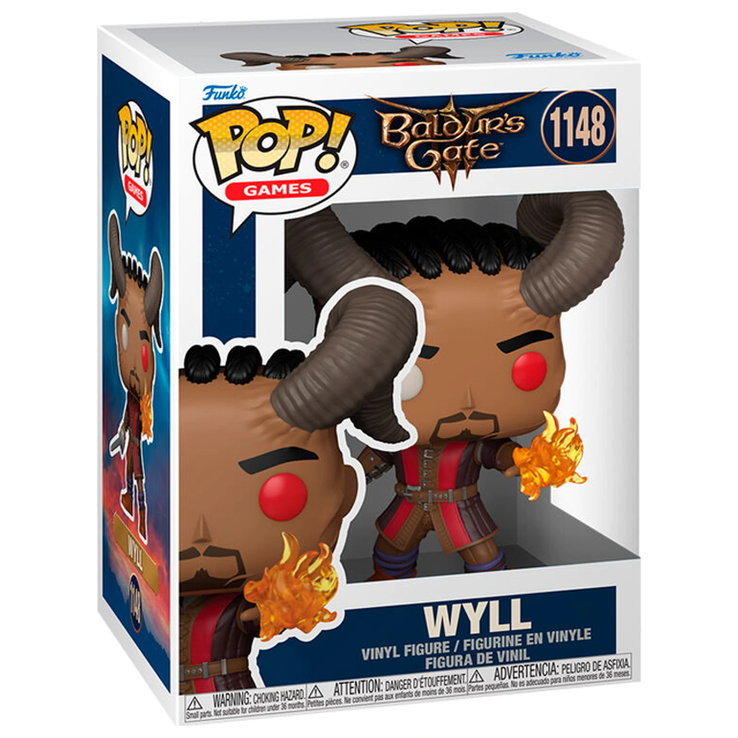 Funko POP figurina Baldurs Gale Wyll poza produsului