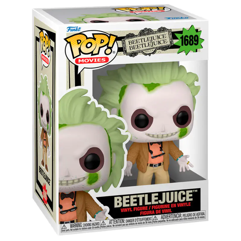 Figurină Funko POP Beetlejuice 2 - Beetlejuice [AMBALAJ DETERIORAT] poza produsului