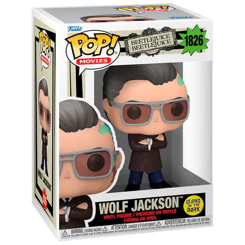 Figurină Funko POP Beetlejuice Wolf Jackson (GITD) poza produsului