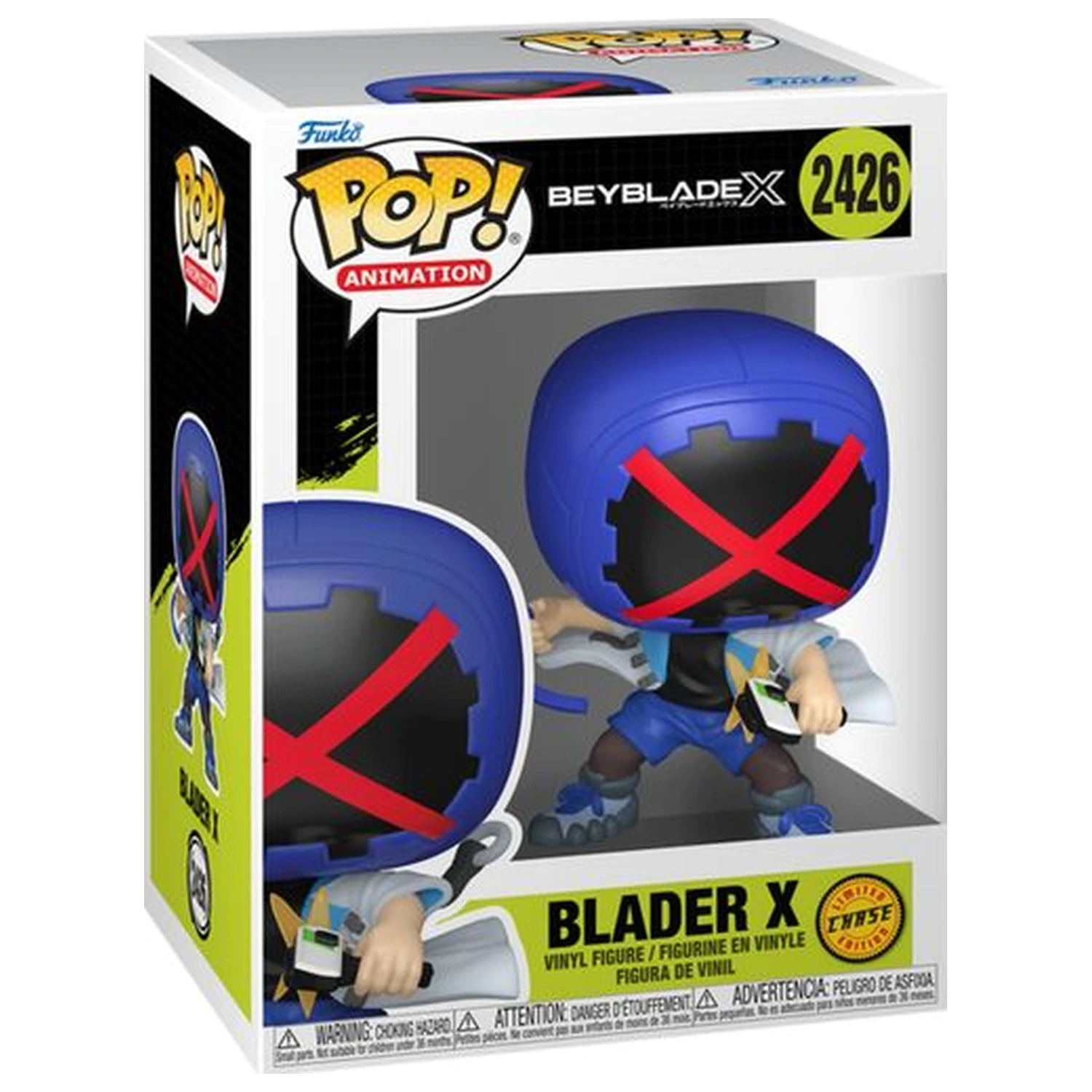 Funko POP figurina Beyblade X Jaxon Cross X Blader X Chase poza produsului
