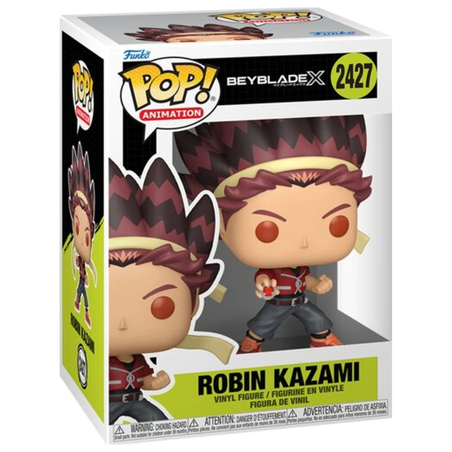 Figurina Funko POP Beyblade X Robin Kazami poza produsului