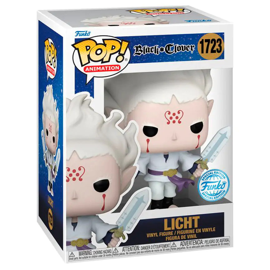 Figurină Funko POP Black Clover Licht Exclusive poza produsului
