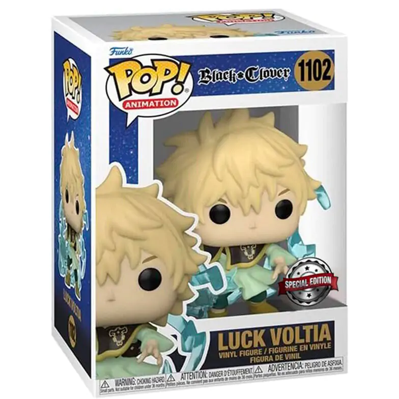 Figurină POP Black Clover Luck Voltia Exclusive poza produsului