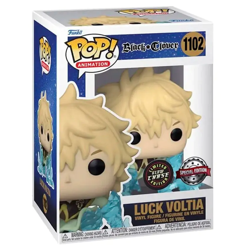 figurina POP Black Clover Luck Voltia Exclusiv Chase poza produsului