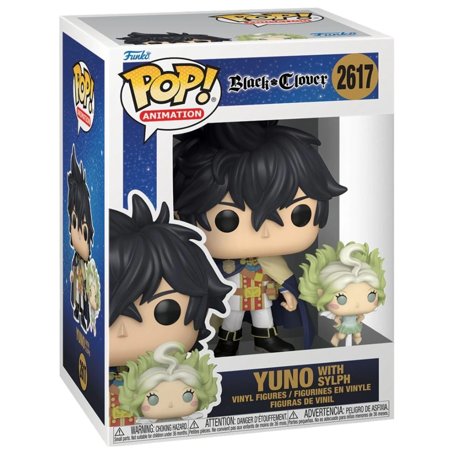 Figura Funko POP Black Clover Yuno with Slyph poza produsului