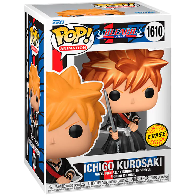 Figurină Funko POP Bleach Ichigo Kurosaki Chase poza produsului