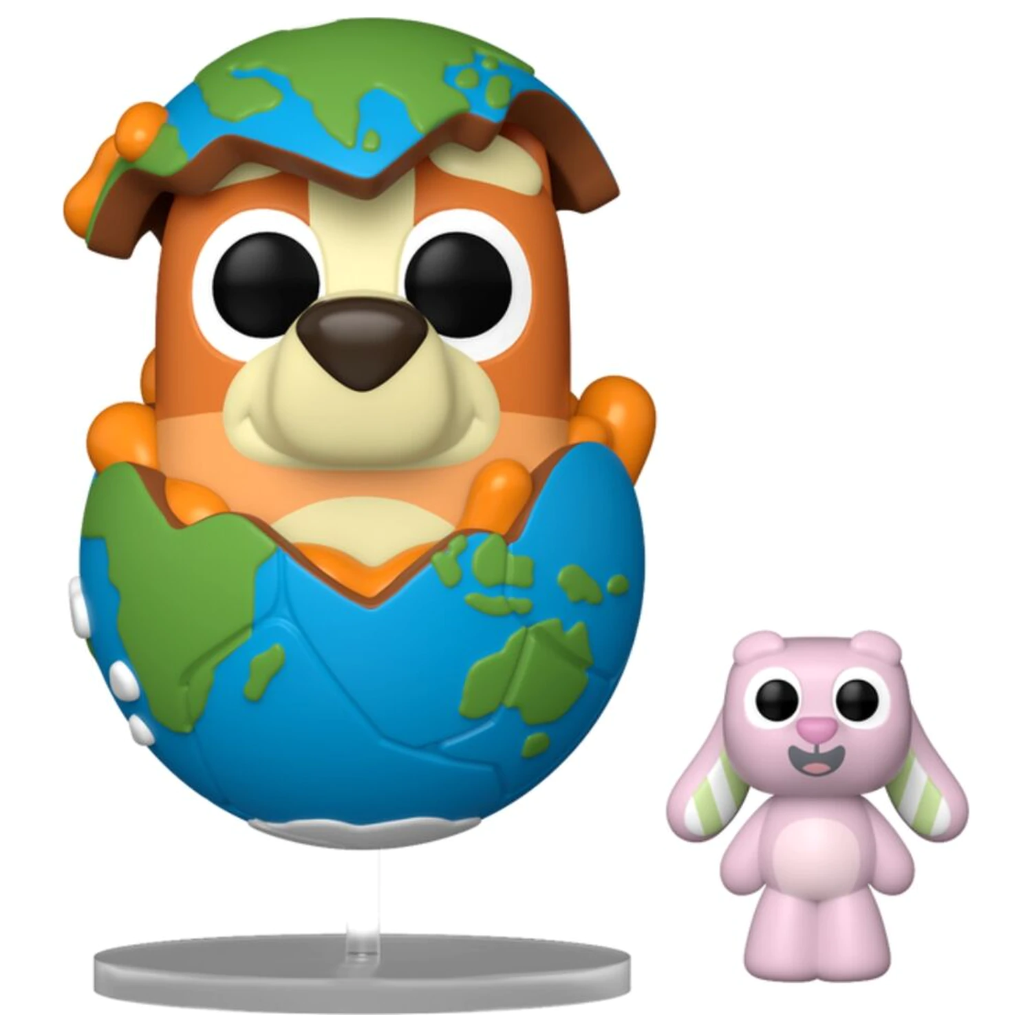 Figurina Funko POP Bluey Bingo with Floppy poza produsului