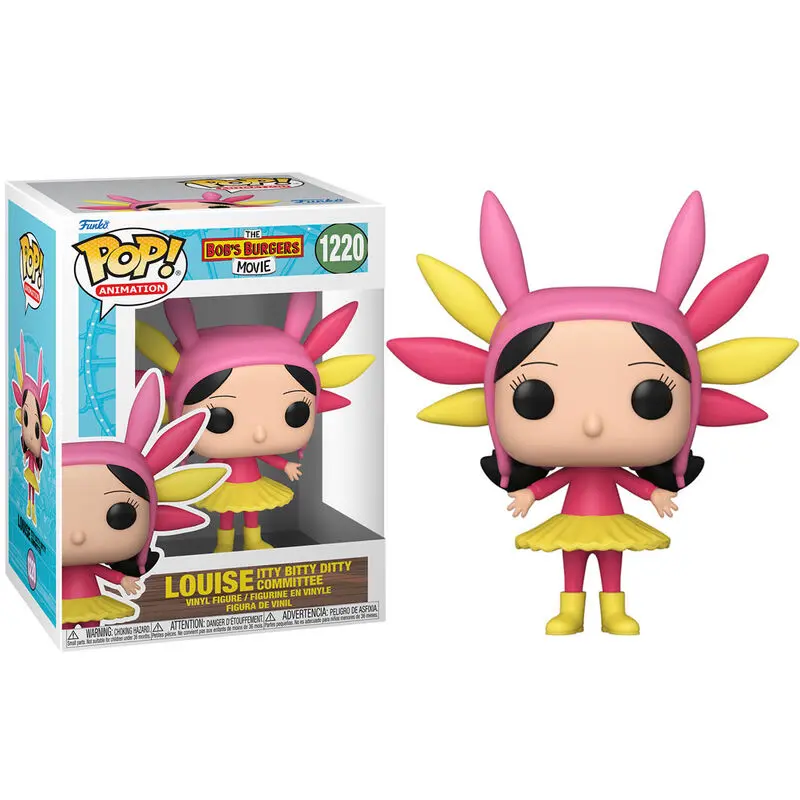 The Bob's Burgers Movie POP! Pride figurină de vinil Louise Itty Bitty Ditty Committee 9 cm poza produsului