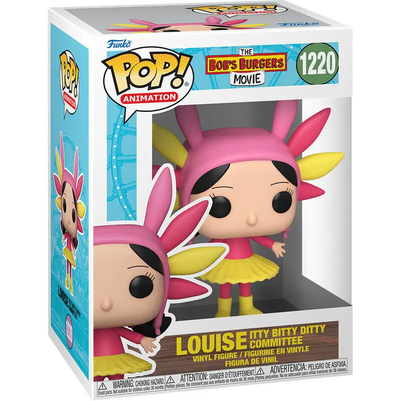 The Bob's Burgers Movie POP! Pride figurină de vinil Louise Itty Bitty Ditty Committee 9 cm poza produsului