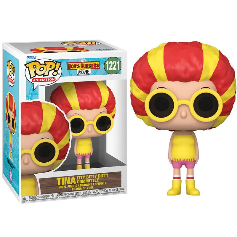 Figurina din vinil The Bob's Burgers Movie POP! Pride Tina Itty Bitty Ditty Committee 9 cm poza produsului