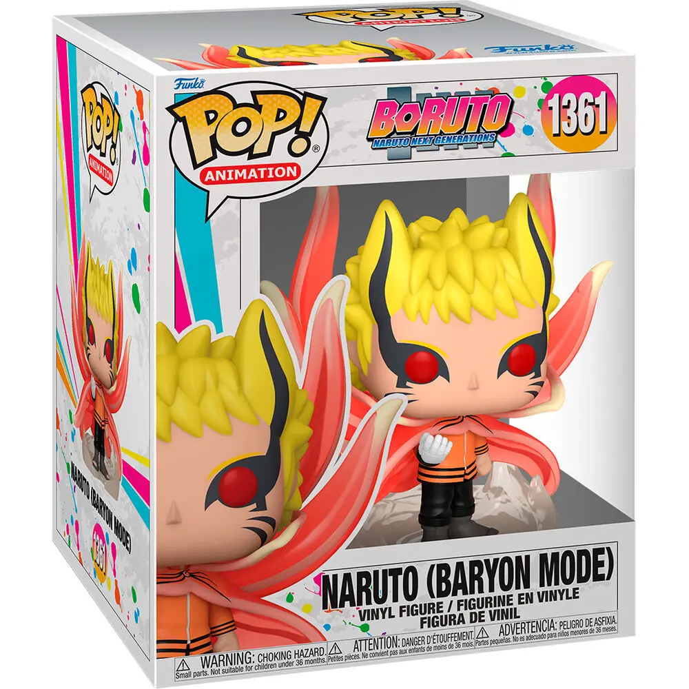 Boruto - Naruto Next Generations Figurina POP! Vinyl Super Dimensională Baryon Naruto 15 cm poza produsului