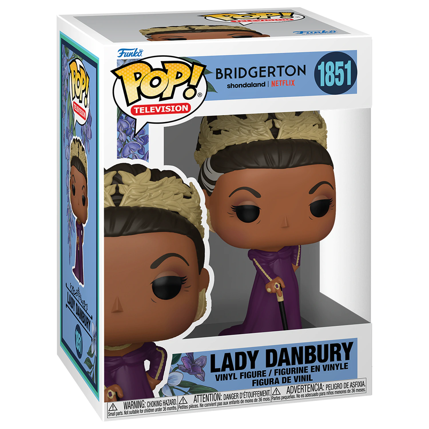 Figurina Funko POP Bridgerton Lady Danbury poza produsului