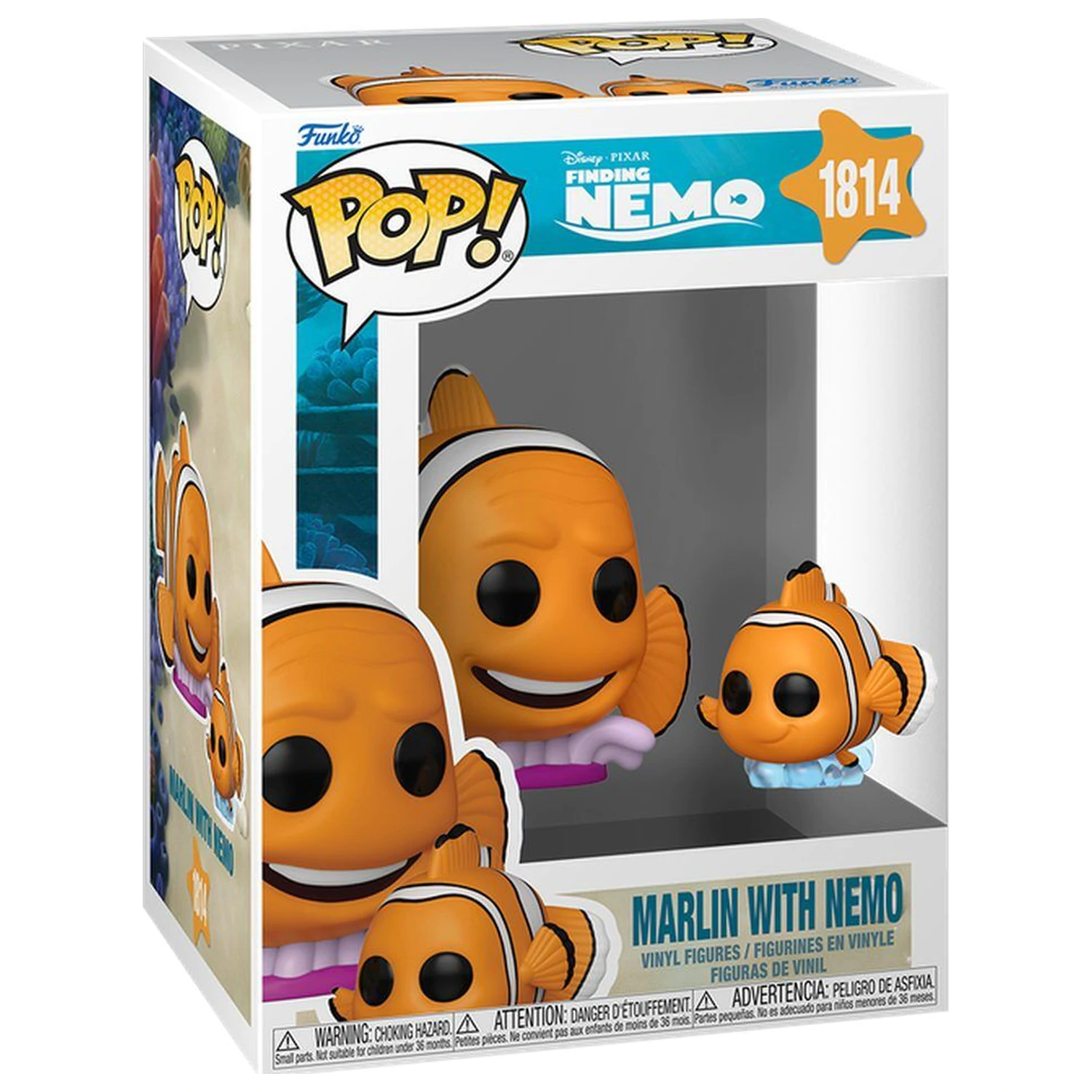 Figurina Funko POP & Buddy Disney Pixar Finding Marlon with Nemo poza produsului
