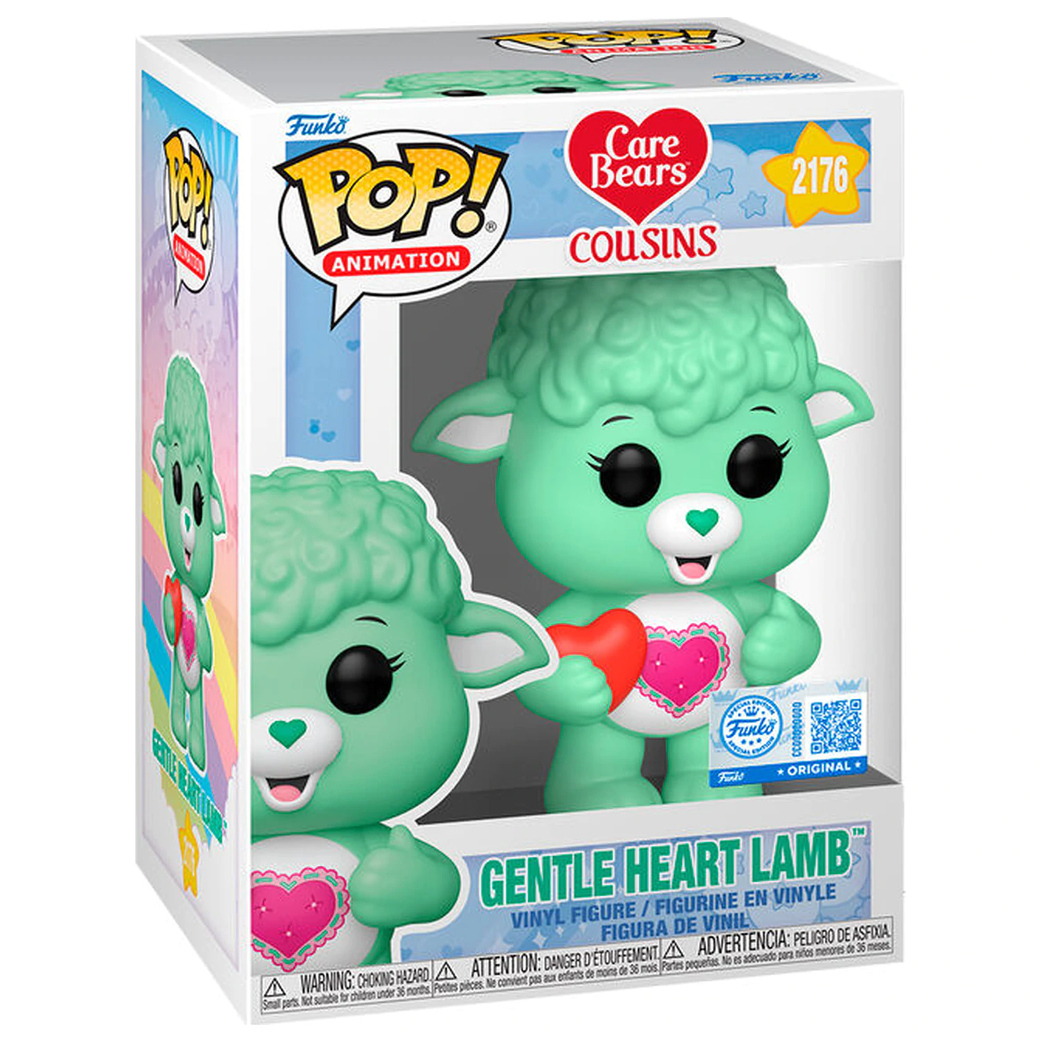 Funko POP figura Care Bears Gentle Heart Lamb Exclusive poza produsului
