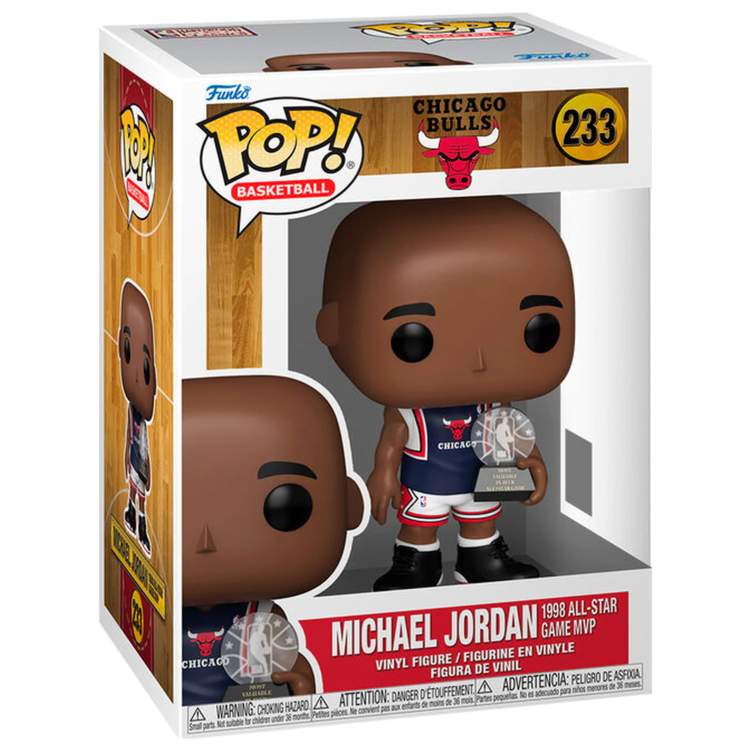 Funko POP figurina Chicago Bulls Michael Jordan 1998 All-Star Game MVP poza produsului