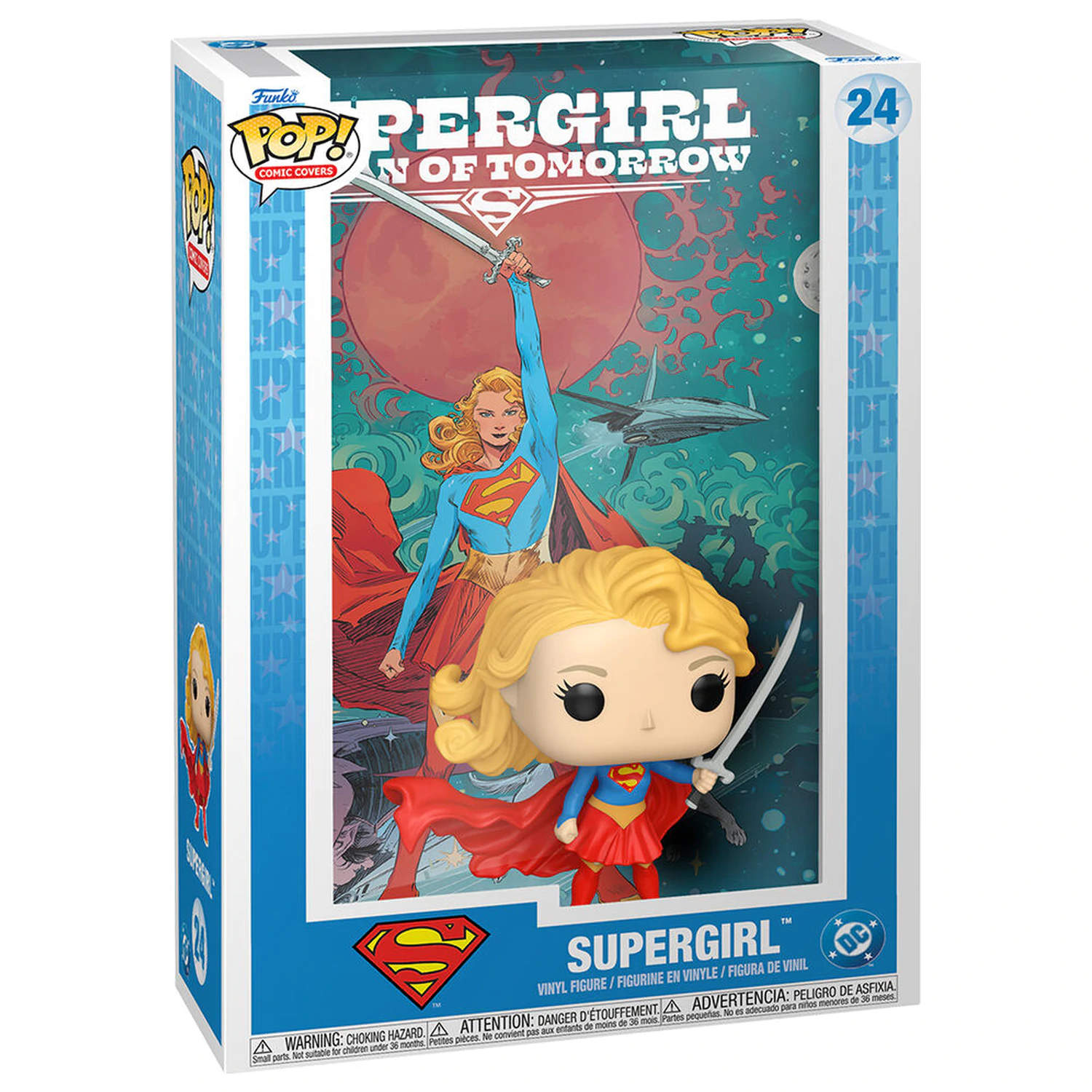 Funko POP figura Comic Cover DC Comics Supergirl poza produsului