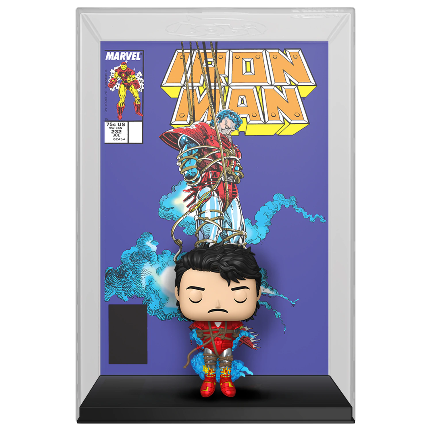 Figurina Funko POP Comic Cover Marvel Iron Man poza produsului