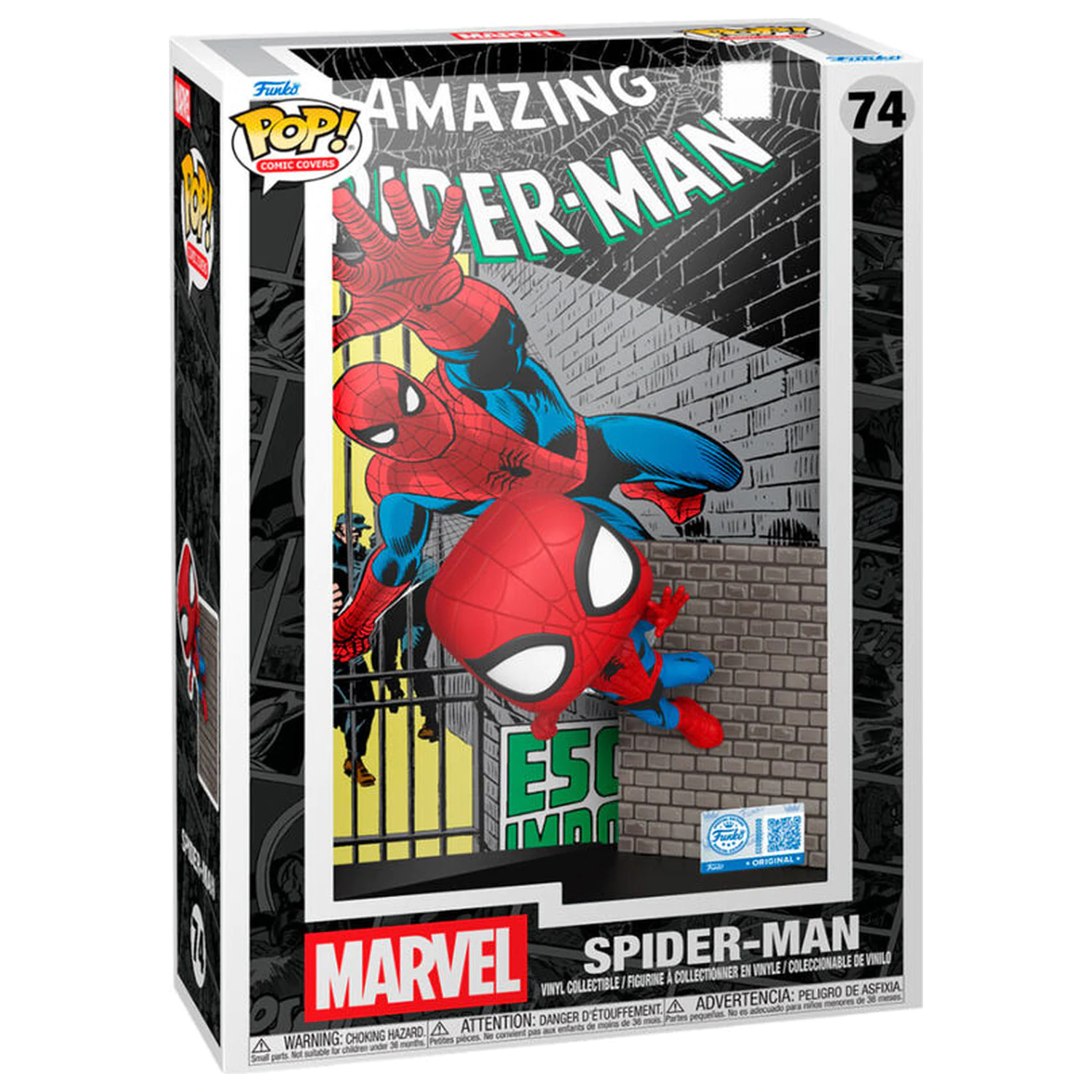 Funko POP figurina Comic Cover Marvel Spider-Man Exclusiv poza produsului