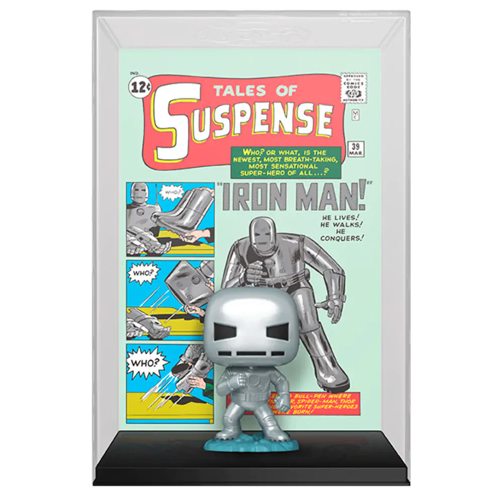 Figurină POP Comic Cover Marvel Tales of Suspense Iron Man poza produsului