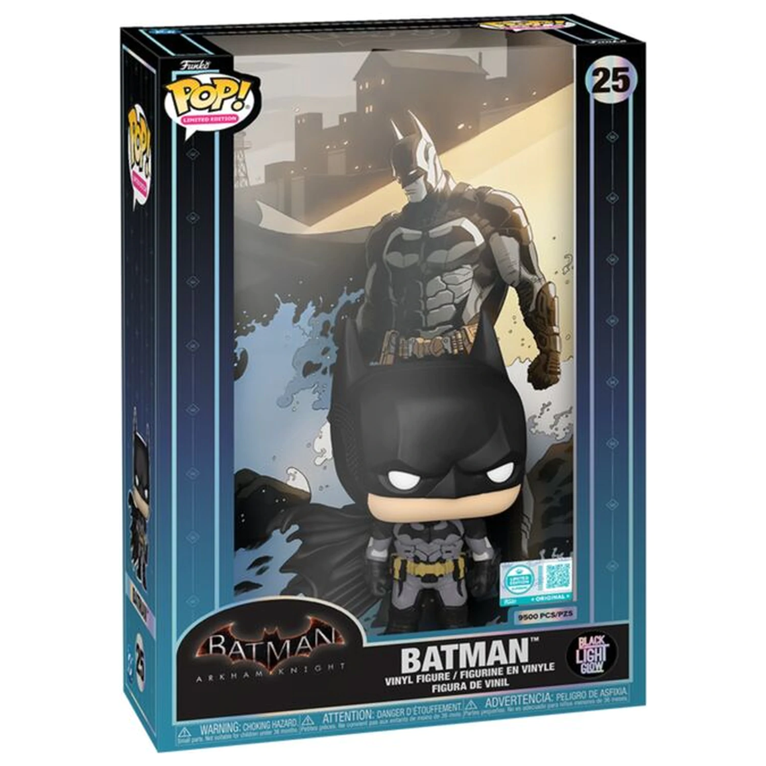 Figurina Funko POP Comic Covers Batman Arkham Blacklight poza produsului